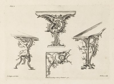 Plate 18 in One Hundred and Fifty New Designs by Thomas Johnson